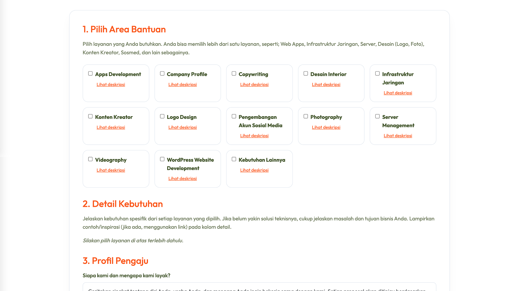 Buat Pengajuan